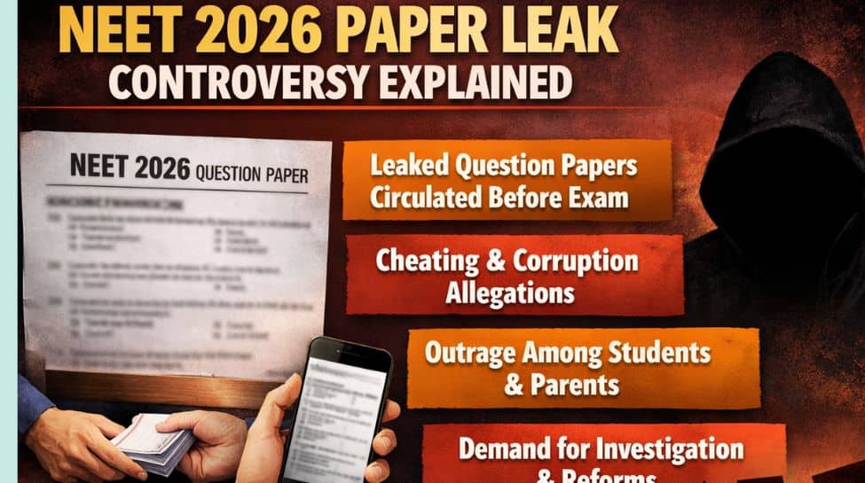 NEET 2026 paper leak controversy explained: What happened so far