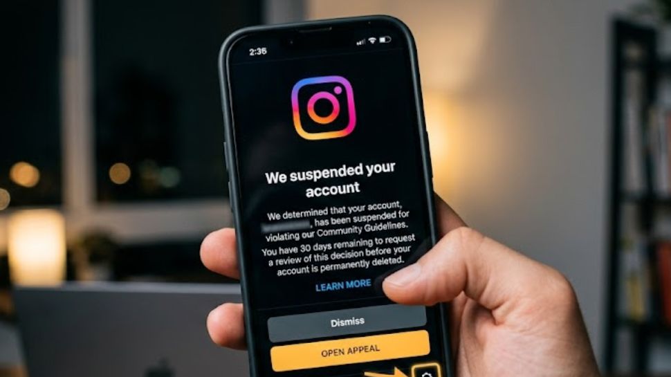 Image showcasing Instagram account banned? Secret TRICK to restore it; 99% users don’t ...