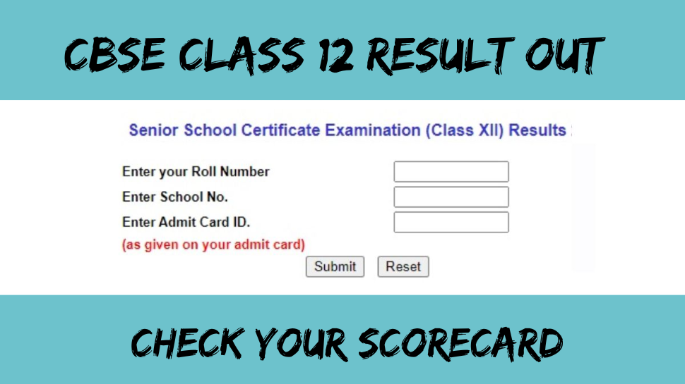 CBSE Class 12 Result 2026 declared at cbse.gov.in: Check direct link ...