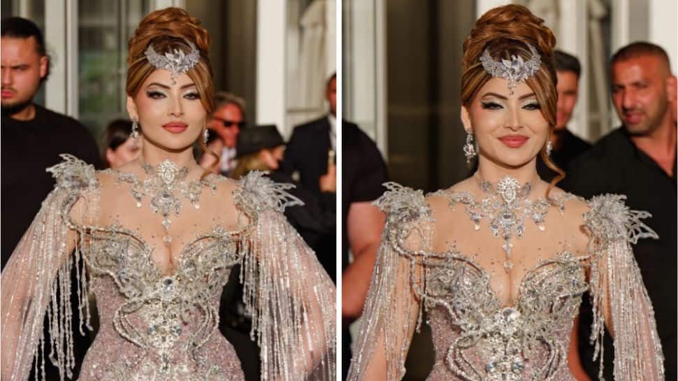 Urvashi Rautela dazzles in silver embellished gown at Cannes 2026, says ‘I’m no more Urvashi, I’m India’