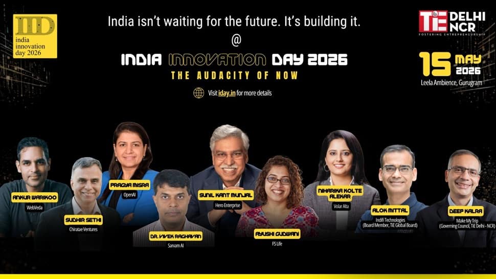 India Innovation Day: Leading innovators & investors set to participate in TiE Delhix-NCR