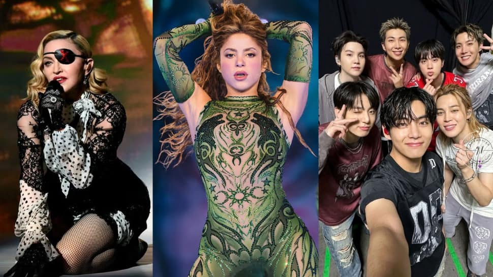 Madonna, Shakira, and BTS to headline first-ever FIFA World Cup final halftime show
