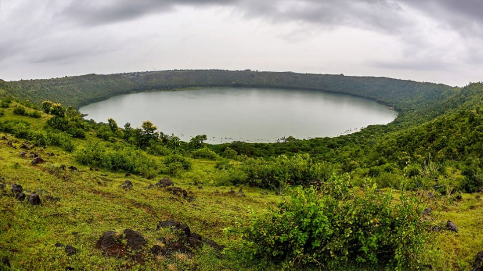 50,000 years in 7 frames: Inside Lonar, India’s only crater Lake; earthly twin of Mars