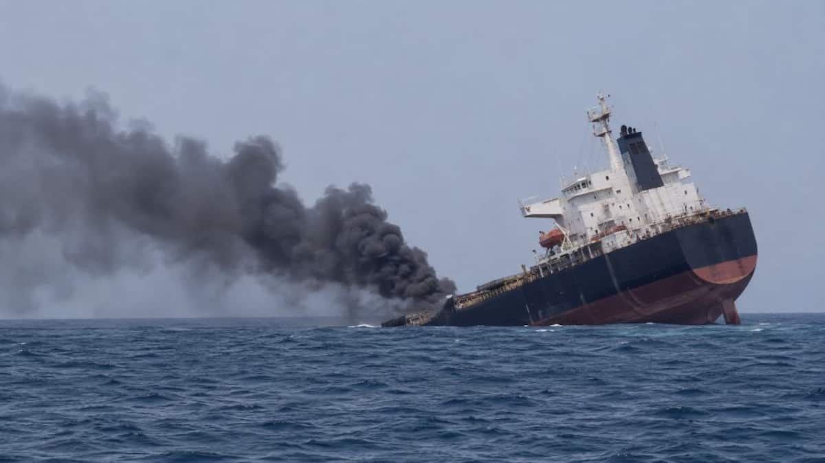 Mystery at sea: Indian ship sinks near Oman after suspected drone/missile strike – full details