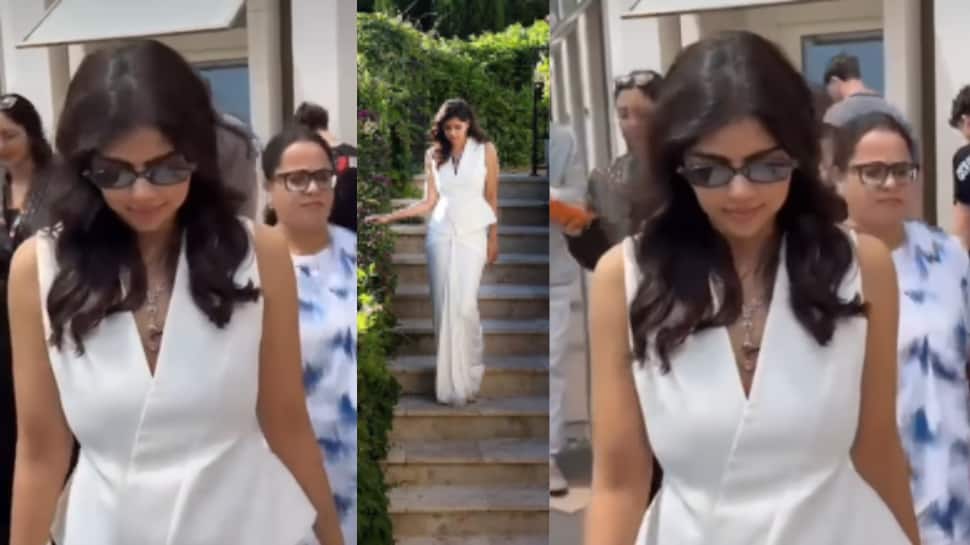Cannes 2026: Kalyani Priyadarshan begins elegant fashion journey at India Pavilion in all-white look