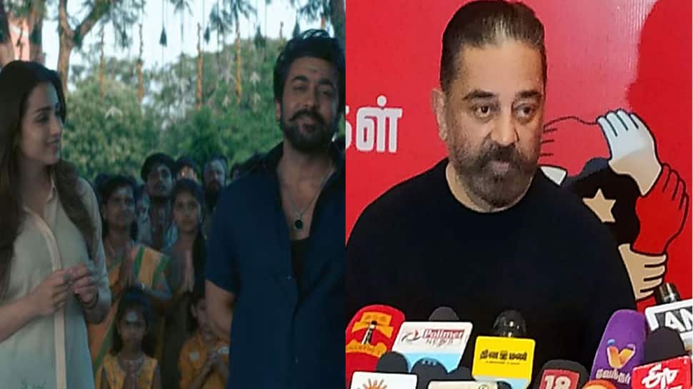 Kamal Haasan congratulates team of Karuppu after release; Suriya-led film finally hits theatres