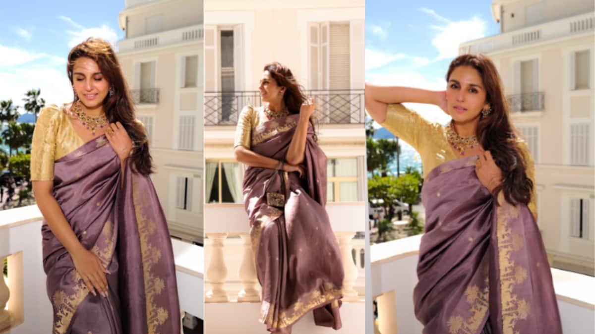 Cannes 2026: Huma Qureshi brings Banarasi elegance to the French Riviera in timeless saree look