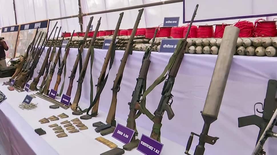 Maharashtra: 8 Maoists arrested, 5 senior cadres surrender before Gadchiroli Police and CRPF