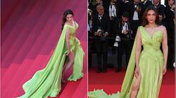 Cannes 2026: Aditi Rao Hydari dazzles in bold lime-green couture gown