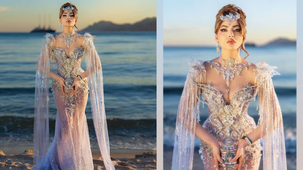 Urvashi Rautela's embellished JoliPoli Couture gown at Cannes 2026 costs Rs 1500 cr? Find out here