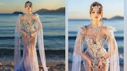 Urvashi Rautela's embellished JoliPoli gown at Cannes 2026 costs Rs 1500 cr?