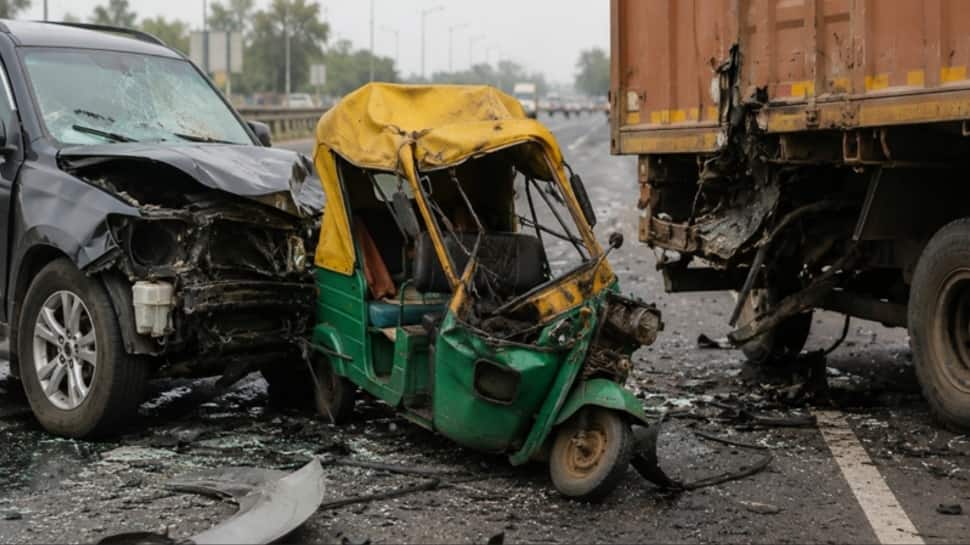 Six killed in multi-vehicle collision in Bihar`s Khagaria district