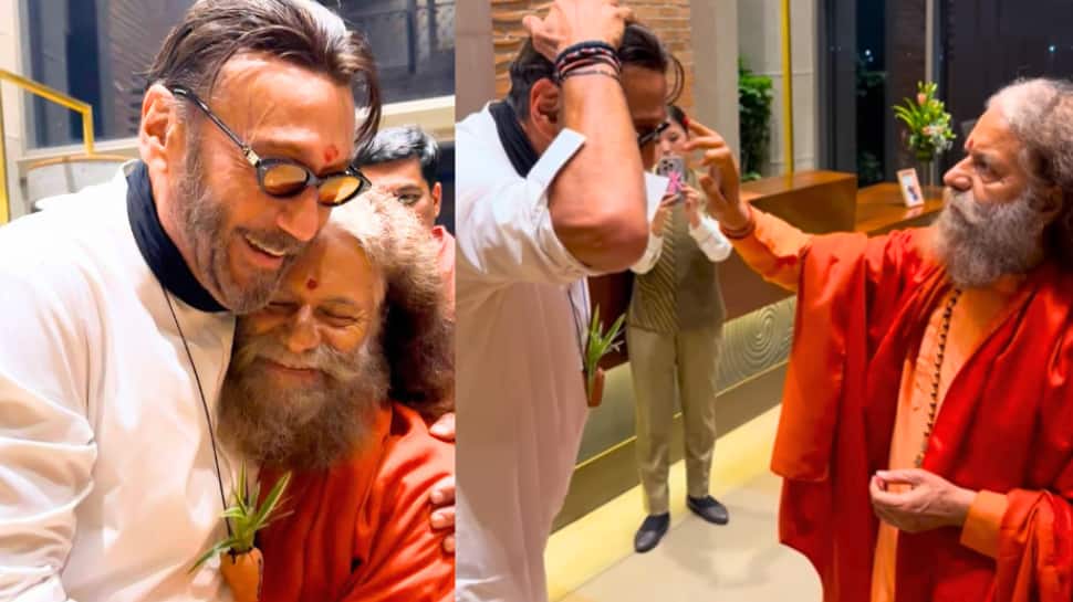 Jackie Shroff touches Swami Chidanand Saraswati’s feet in emotional video, fans call it ‘pure gold’