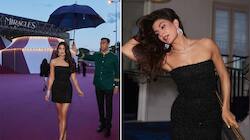 Cannes 2026: Jacqueline Fernandez turns heads in black sequin dress at Chopard