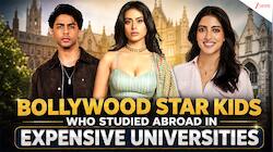 Bollywood star kids who studied abroad in expensive universities - In Pics