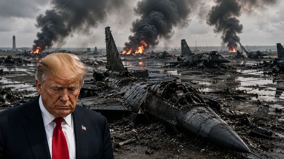 Trump talked loud on Indian jets… now 42 US warplanes damaged in Iran – total silence