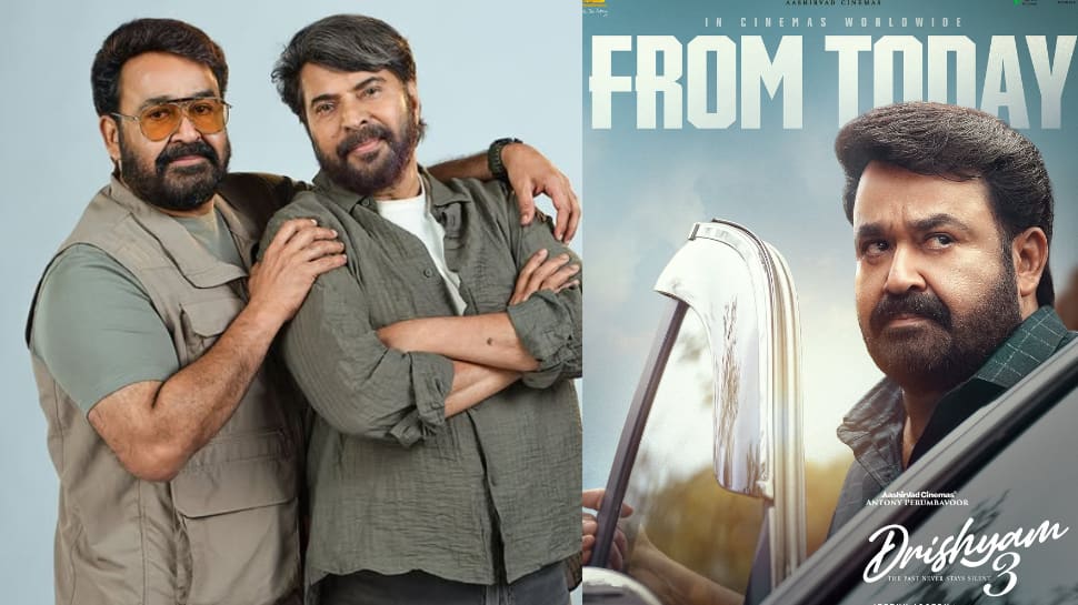 Mammootty, Nivin Pauly and Vishnu Manchu shower love on Mohanlal as Drishyam 3 releases on his birthday