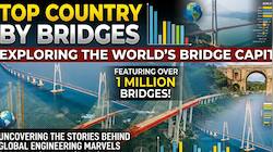 Country with most bridges in the world: This country is home to 10 lakh bridge