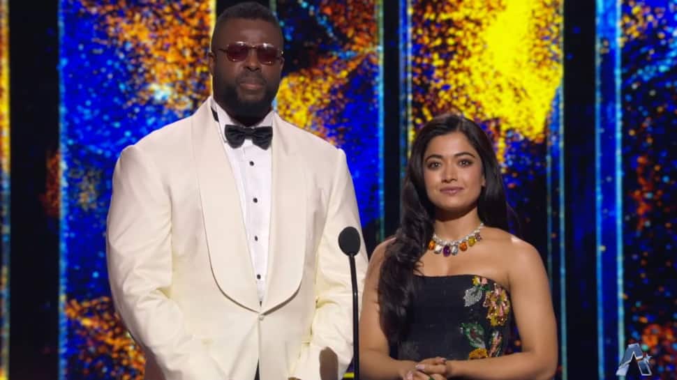 Rashmika Mandanna returns to Anime Awards 2026, shares stage with Black Panther actor Winston Duke