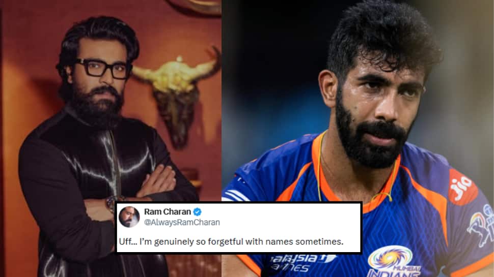 Ram Charan apologises to Jasprit Bumrah after name mix-up, says 'I’m genuinely so forgetful...'