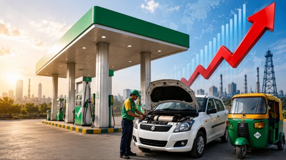 CNG price hike today: CNG rates increased by Rs 2 per kg in Delhi, Mumbai, and major metros