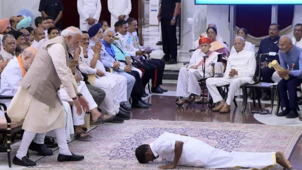 Who is K. Pajanivel? Padma Shri moment, a ‘dandavat pranam’ before PM Modi leaves everyone asking why