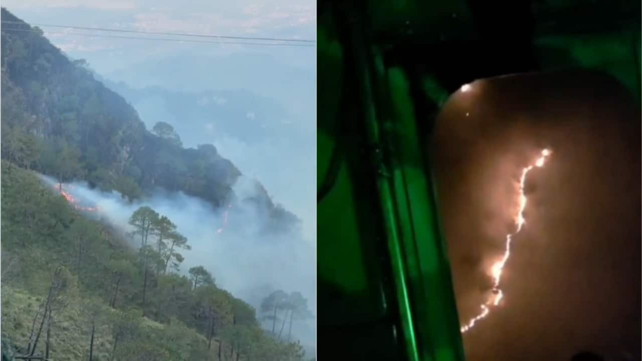 Kasauli forest fire: IAF deploys Mi-17 helicopters, launches bambi bucket operations | WATCH