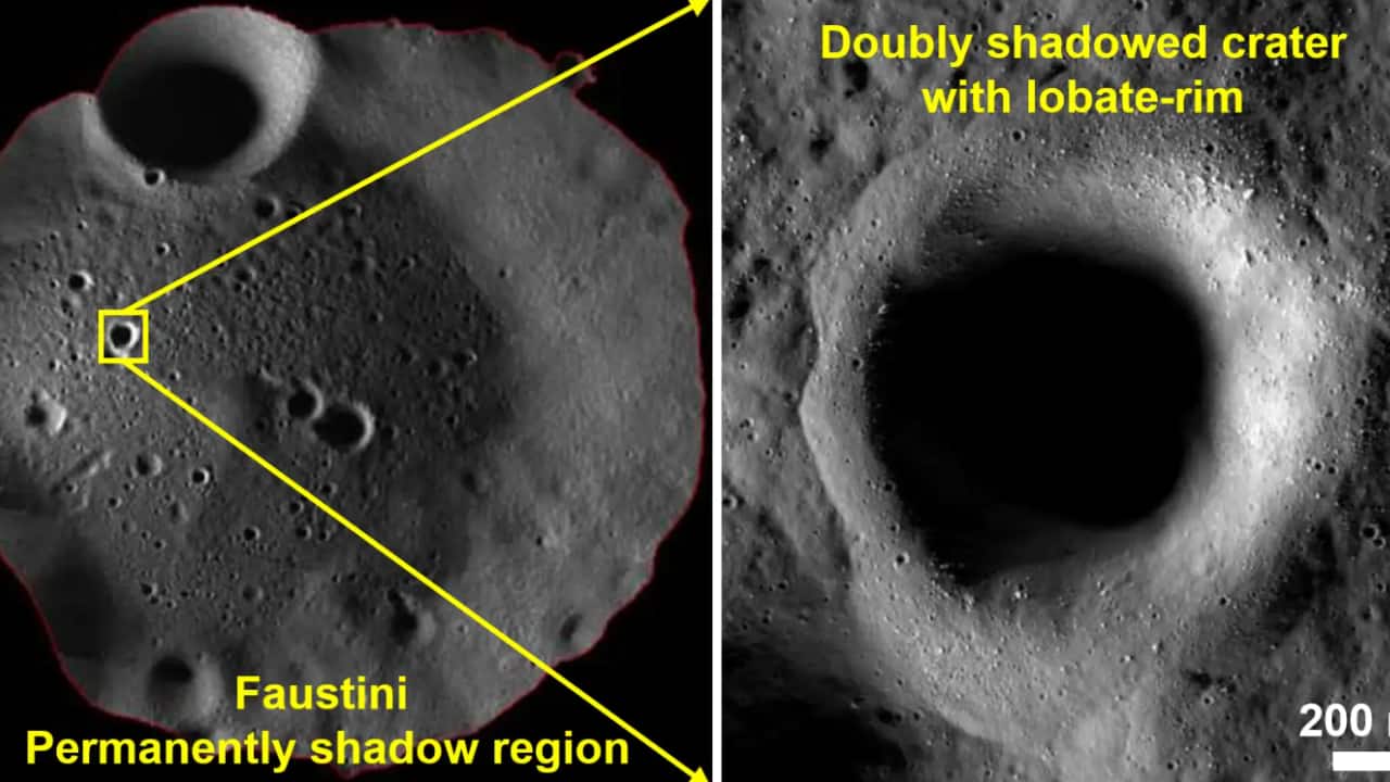 ISRO’s Chandrayaan-2 reveals buried Ice on the Moon’s South Pole