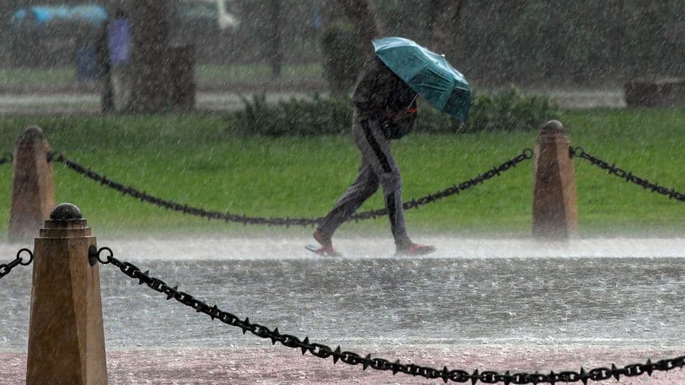 Delhi witnesses weather change: Sudden rain lashes national capital, downpour brings respite from heat | Watch visuals