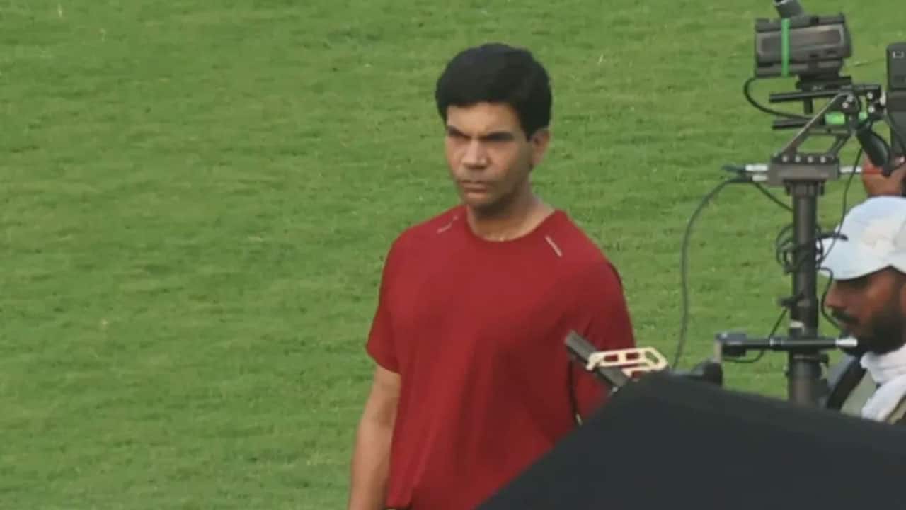 Sourav Ganguly biopic: Rajkummar Rao's leaked pics from Eden Garden shoot trend on social media