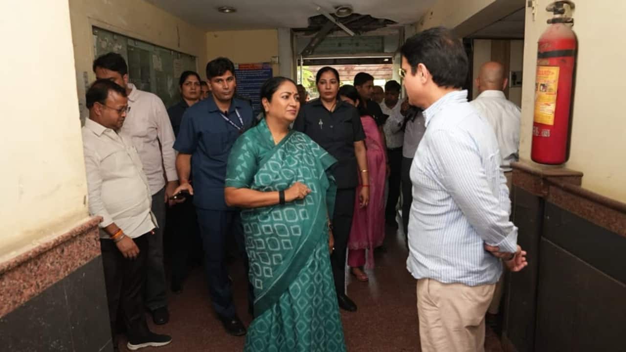 Delhi CM Rekha Gupta conducts surprise inspection at Rohini Revenue office