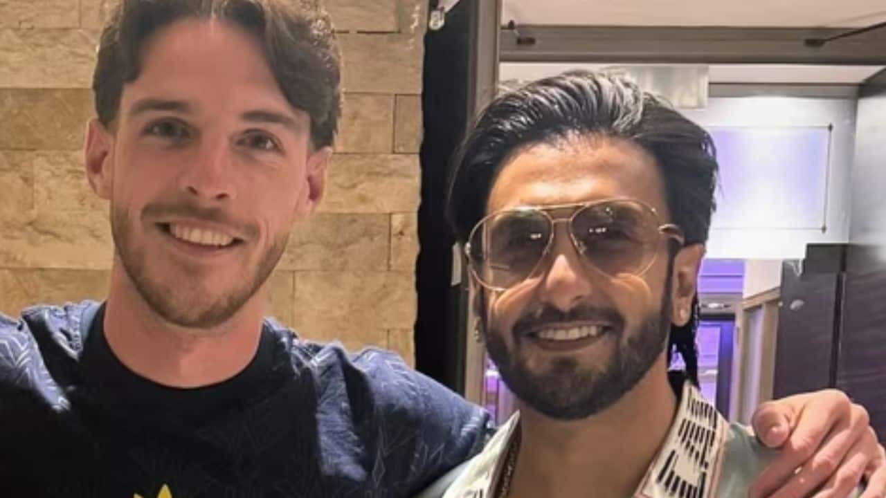 Amid Don 3 controversy, Ranveer Singh's unexpected meeting with Declan Rice in Budapest grabs attention online
