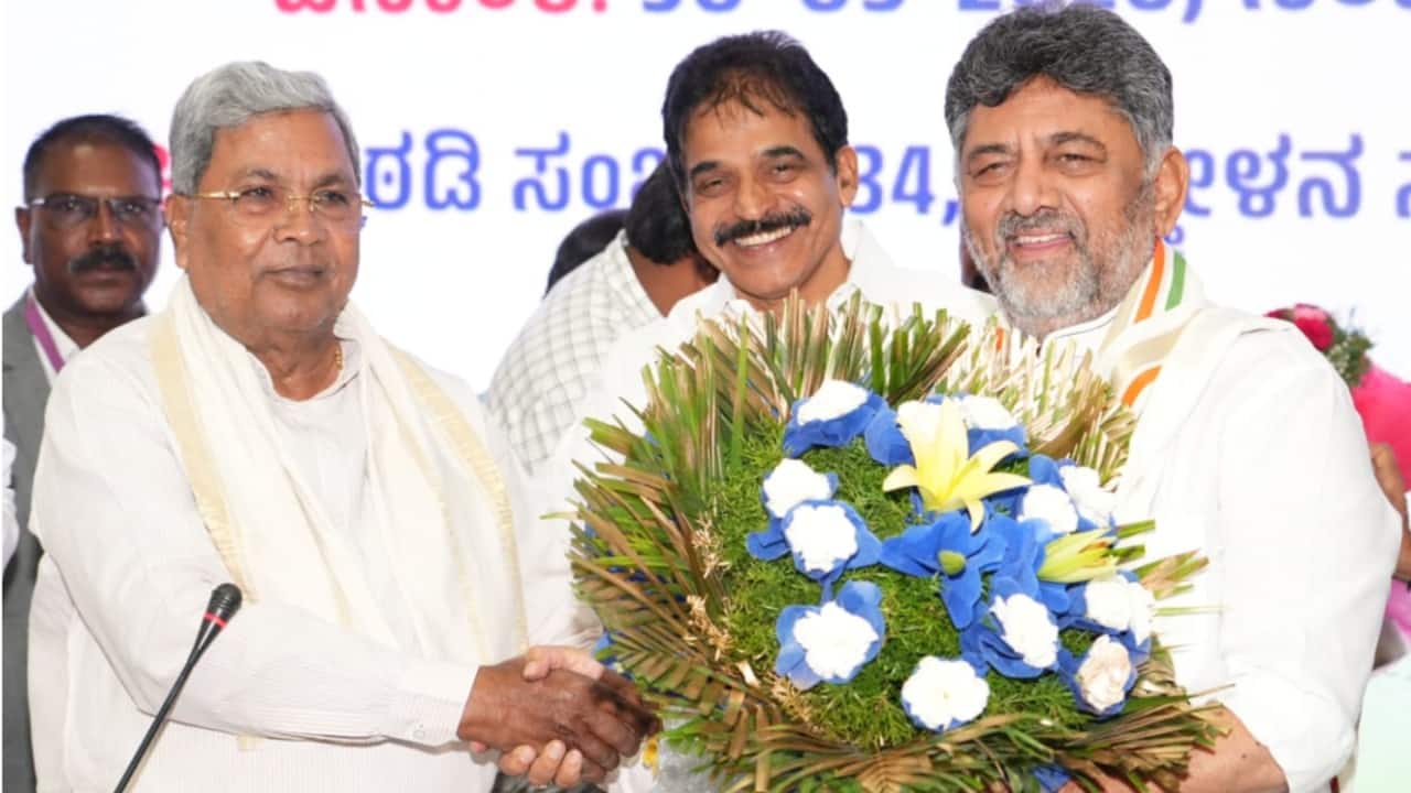 DK Shivakumar elected as new CLP leader unanimously as Siddaramaiah steps down from post