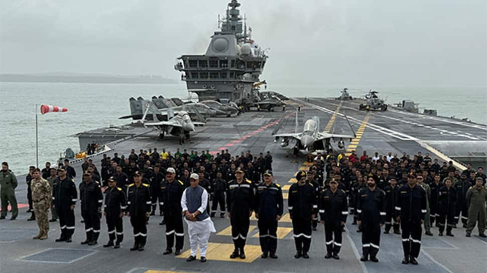 `Aircraft carriers remain central to maritime power projection`: Navy Chief Admiral Dinesh Tripathi on third aircraft carrier