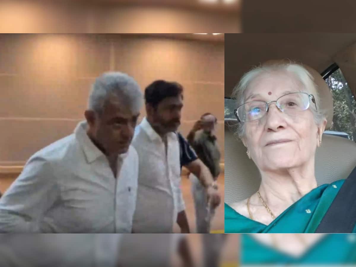 Ajith Kumar performs last rites of Mother Mohini Mani in Chennai; CM Vijay, Trisha and film fraternity pay respects