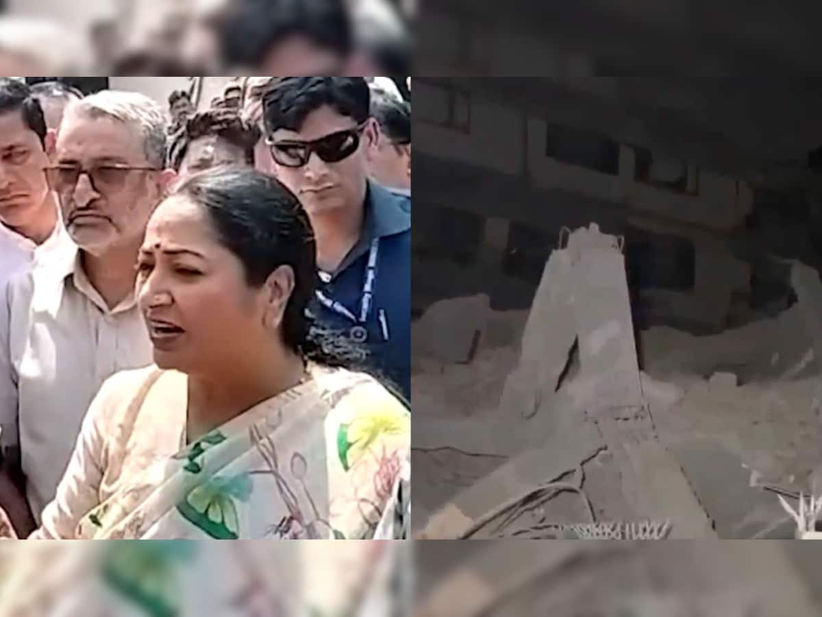 Delhi building collapse: CM Rekha Gupta visits incident site, promises action against illegal constructions