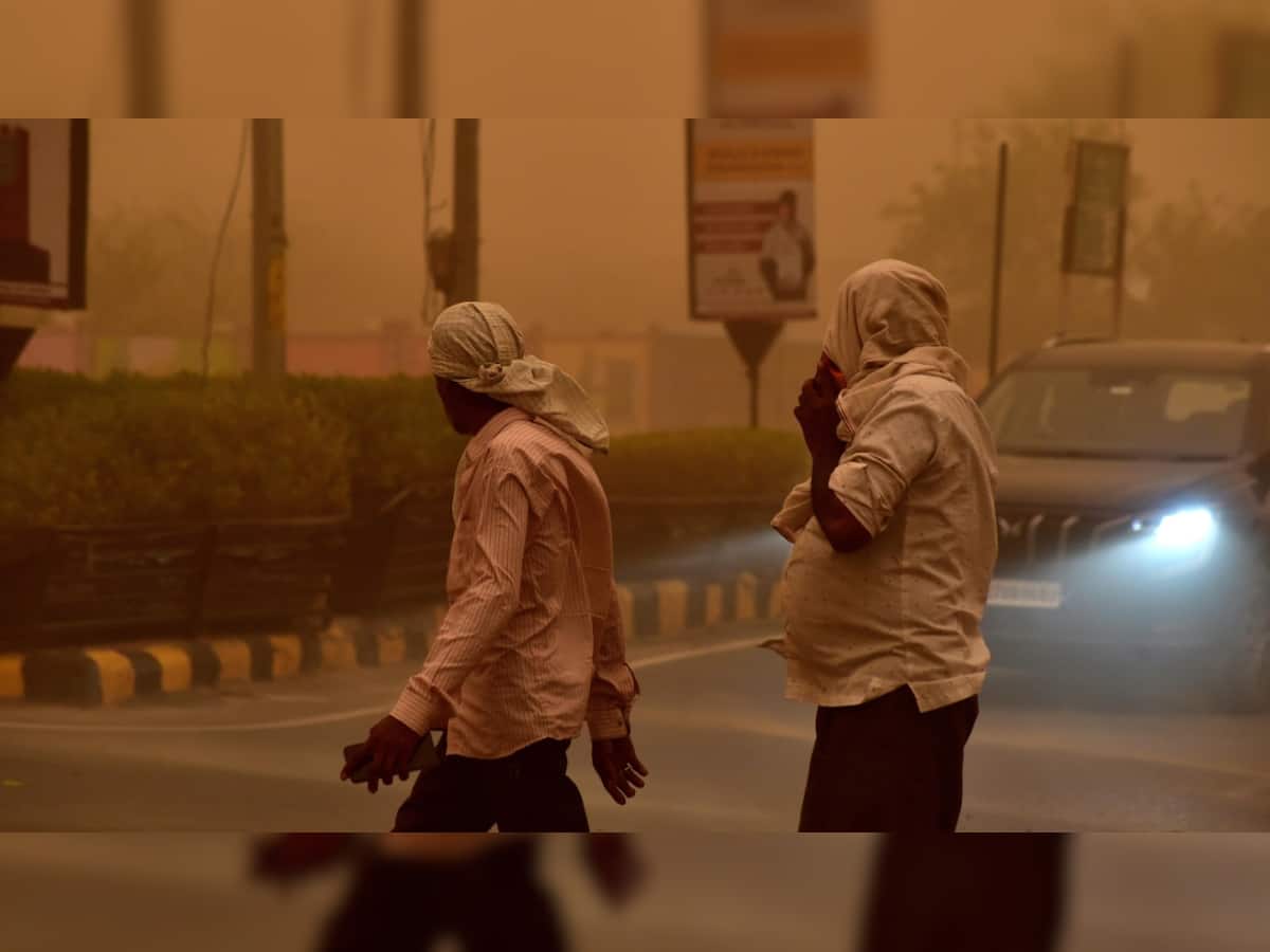 Thar desert fury: Massive `Kali-Peeli Andhi` blanks Jaisalmer again; eerie red sky dropping visibility to zero