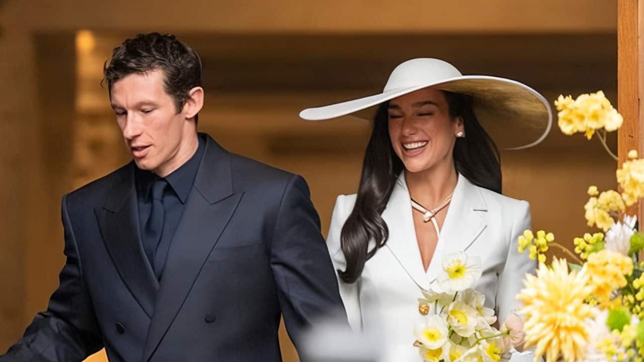 Dua Lipa, Callum Turner get married in a private London ceremony - First pics are here!