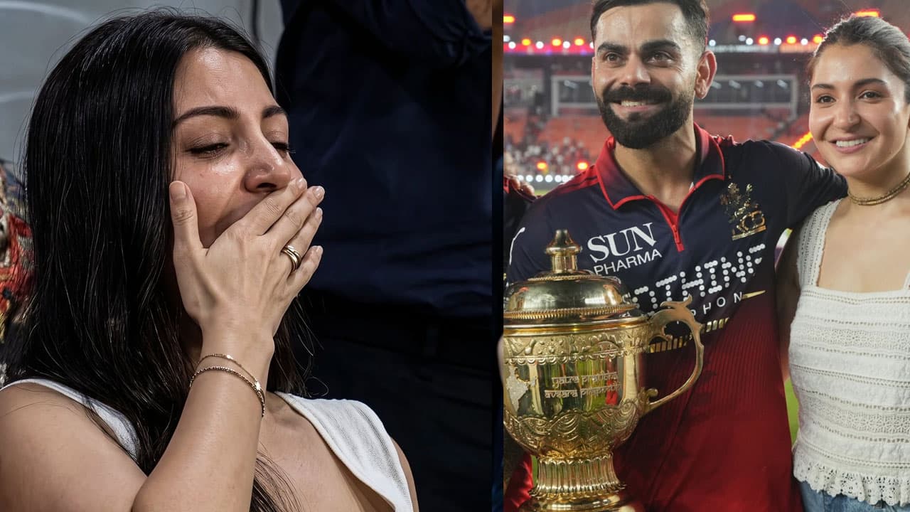 RCB wins IPL 2026: Virat Kohli's flying kiss to Anushka Sharma steals spotlight after finale