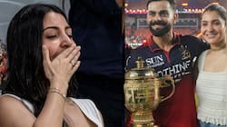 RCB wins IPL 2026: Virat Kohli's flying kiss to Anushka Sharma steals hearts