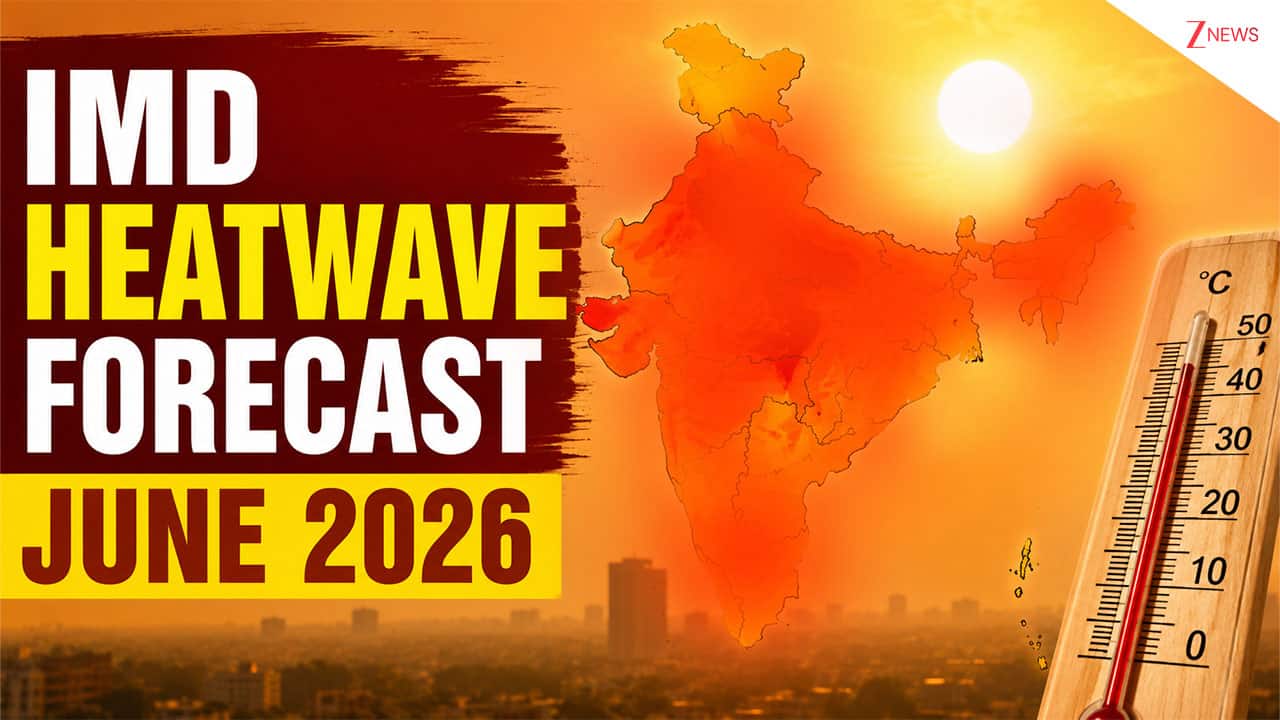 IMD June forecast: Extreme weather divergence as mountain snow accompanies a burning 47°C central India heat map