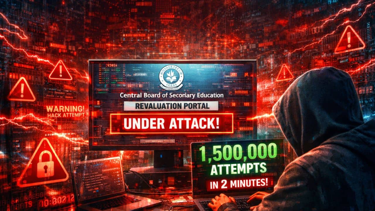 CBSE revaluation portal under cyber siege, records 1.5 million attack attempts in 2 minutes