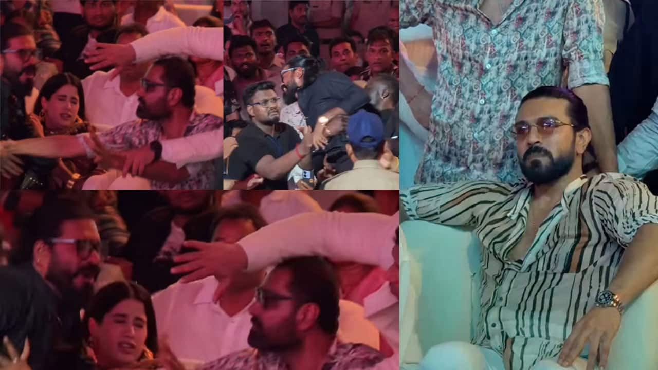 Trending video: Ram Charan's lookalike fan breaches security at Peddi event to meet actor, leaves Janhvi Kapoor 'shocked' - Watch