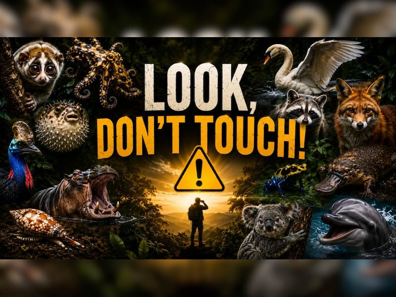 The golden rule: Look, don't touch!