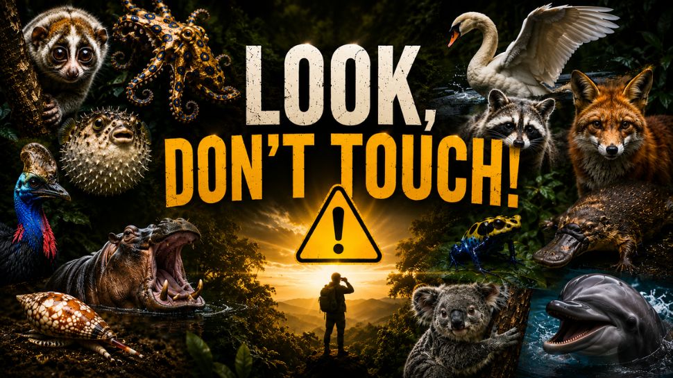 The golden rule: Look, don't touch!