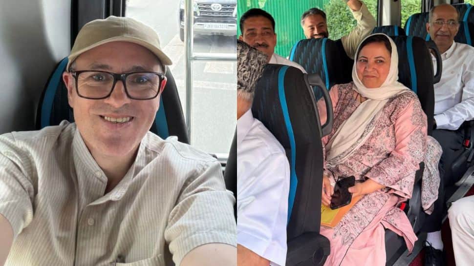 Rumours, convoy chase and surprise destination: Jammu Kashmir CM Omar Abdullah`s political masterstroke