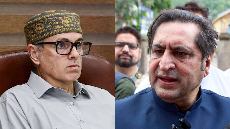 Sajad Lone tears into Omar Abdullah, calls Delhi protest plan a 'damp squib'