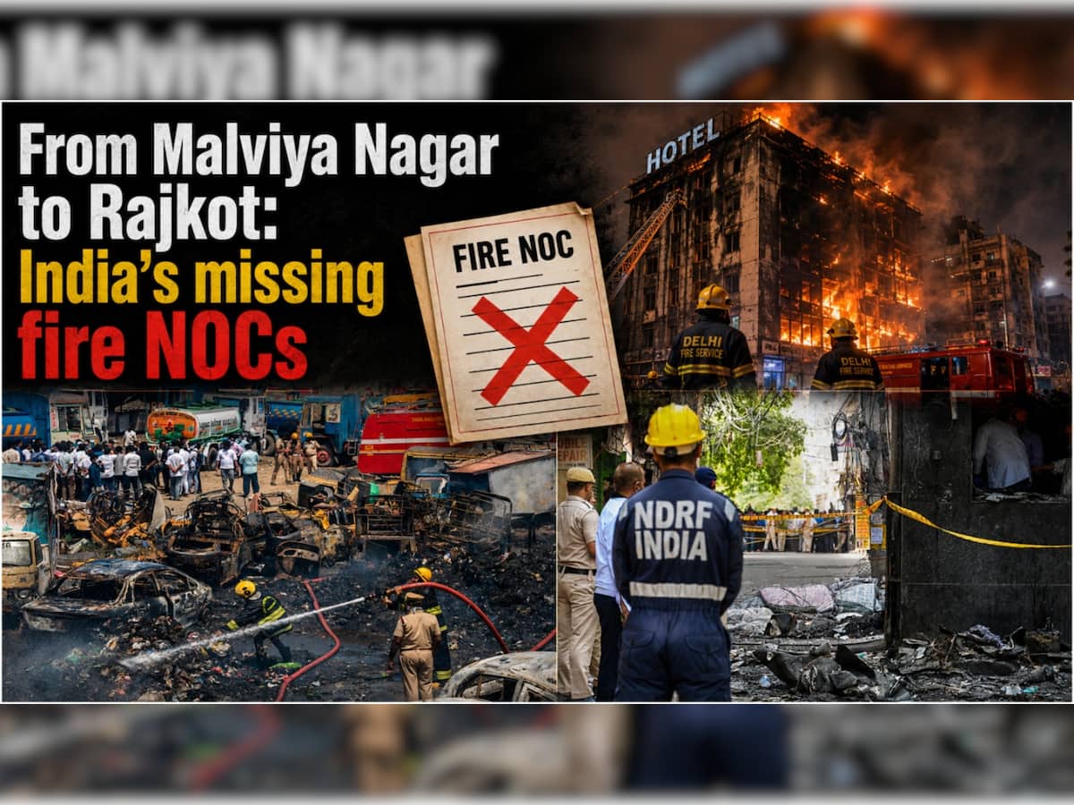 From Malviya Nagar to Rajkot: Inside the systemic crisis of India`s missing fire NOCs | EXPLAINED