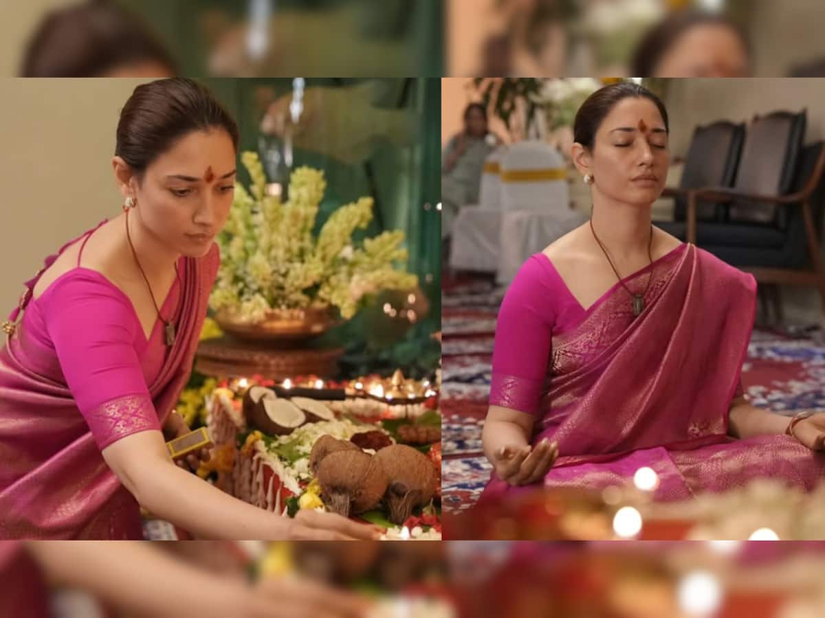 'It felt like Devi arrived with the rain': Tamannaah Bhatia shares divine experience during special puja at home