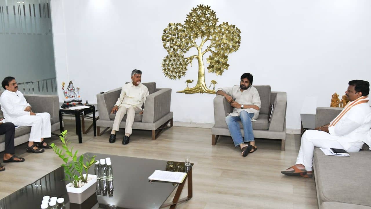 NDA finalises Rajya Sabha seat sharing in Andhra Pradesh; TDP to contest 3 seats, Jana Sena gets 1